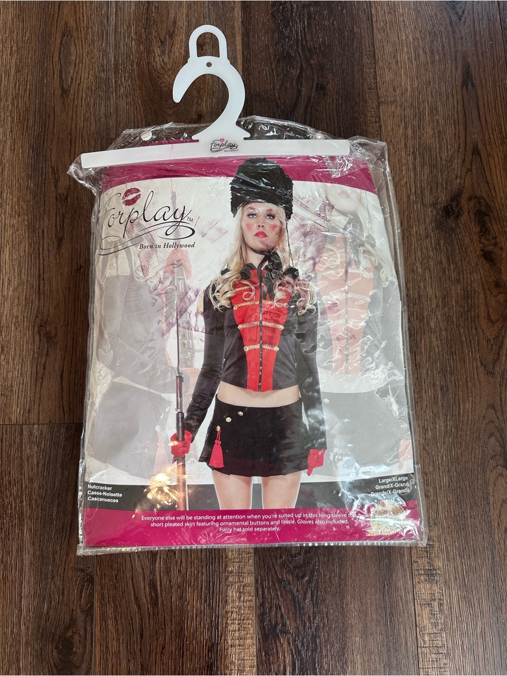 Forplay Womens Red and Black Nutcracker Costume